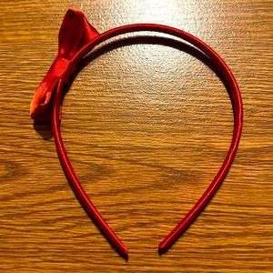 3 pc headband. Red, pink, and black/silver.